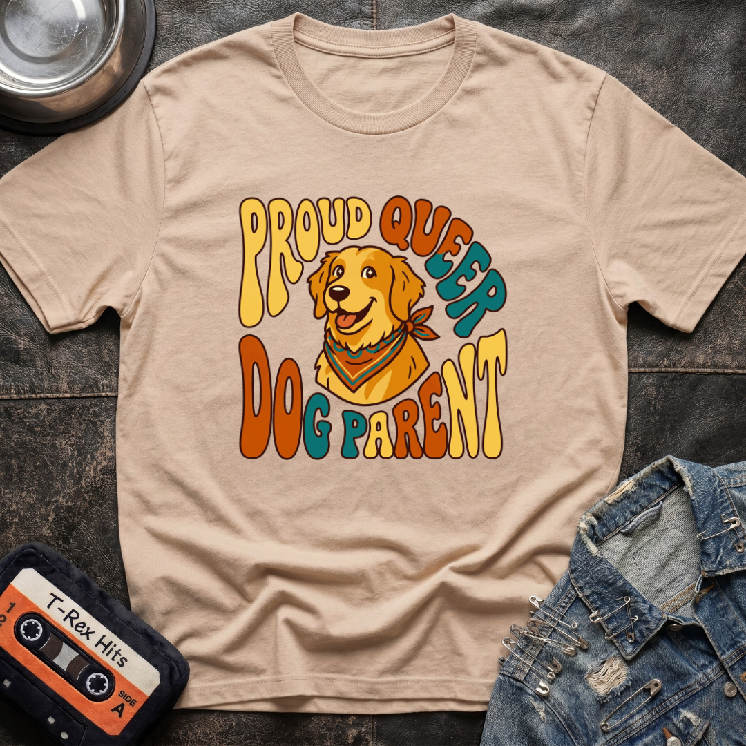 Proud Queer Dog Parent Tshirt