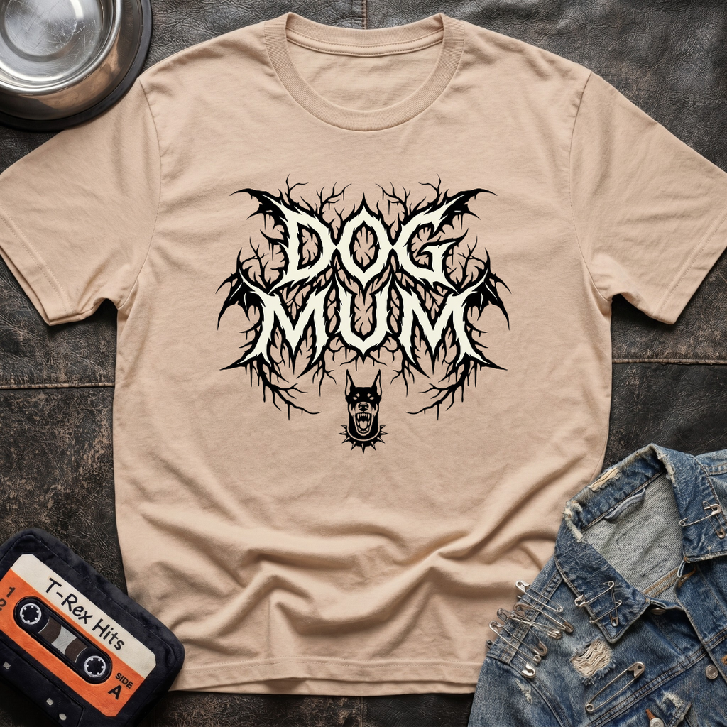 Dog Mum Death Metal 2 Tshirt