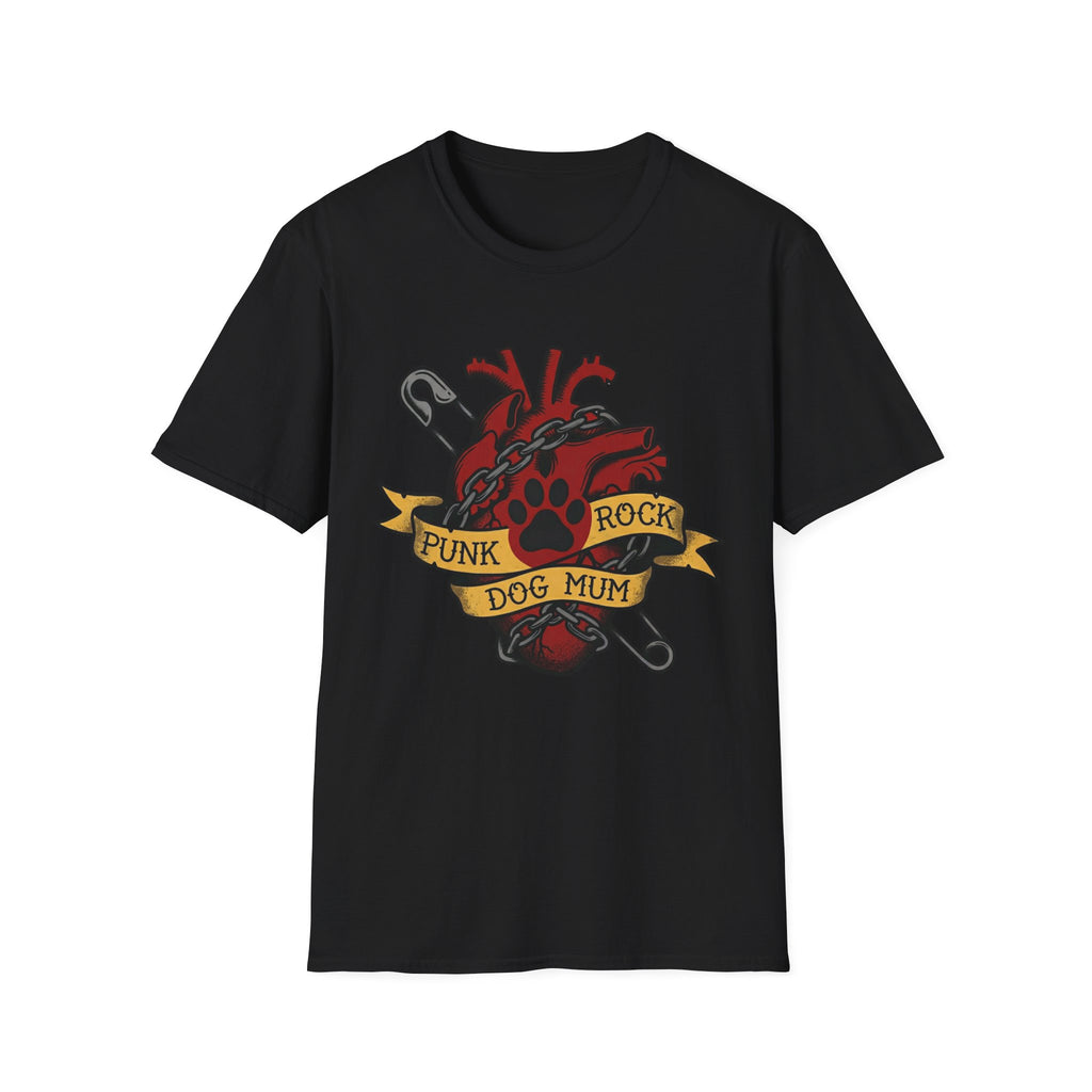 Punk Rock Dog Mum Tshirt