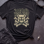 Dog Dad Metal Crew Tshirt