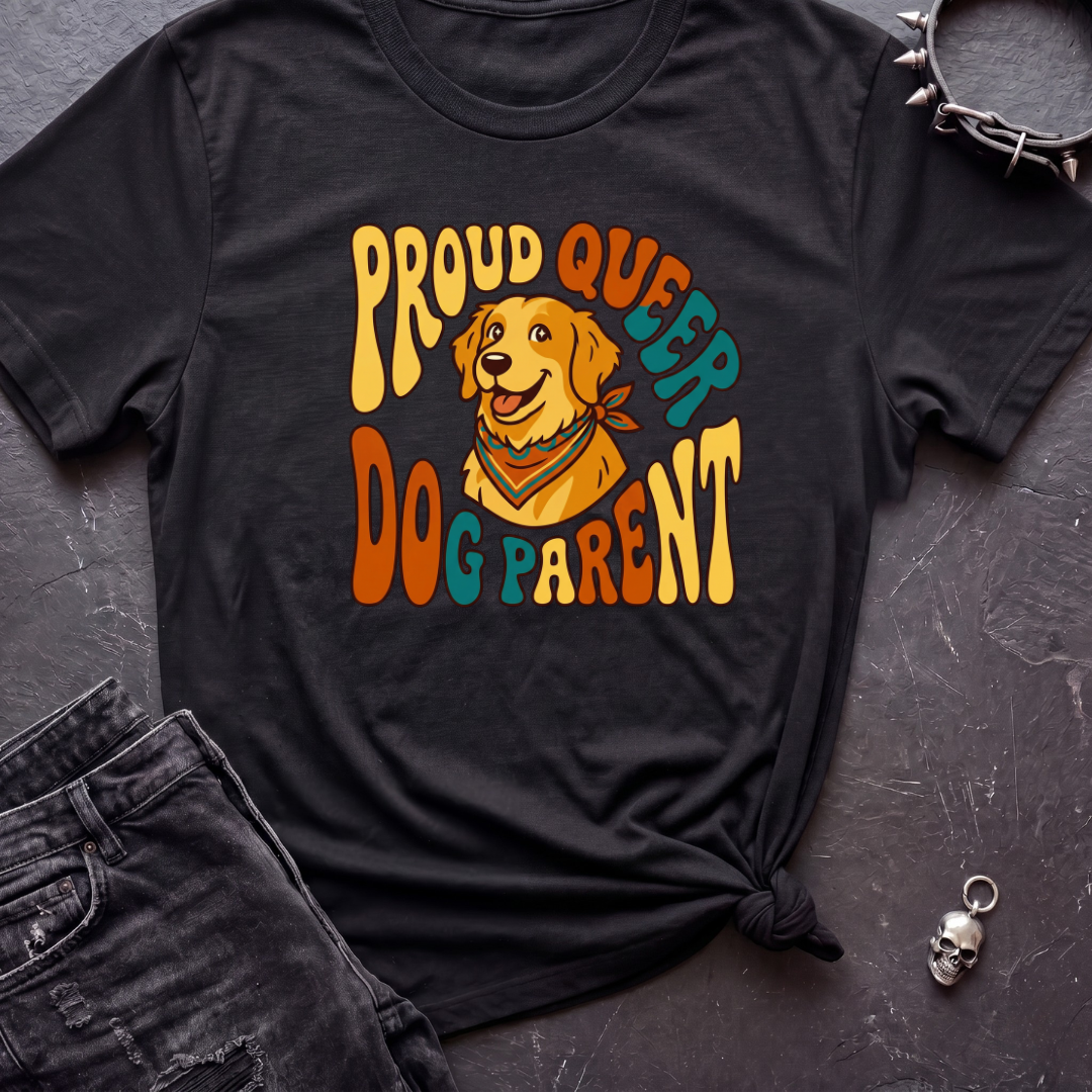 Proud Queer Dog Parent Tshirt