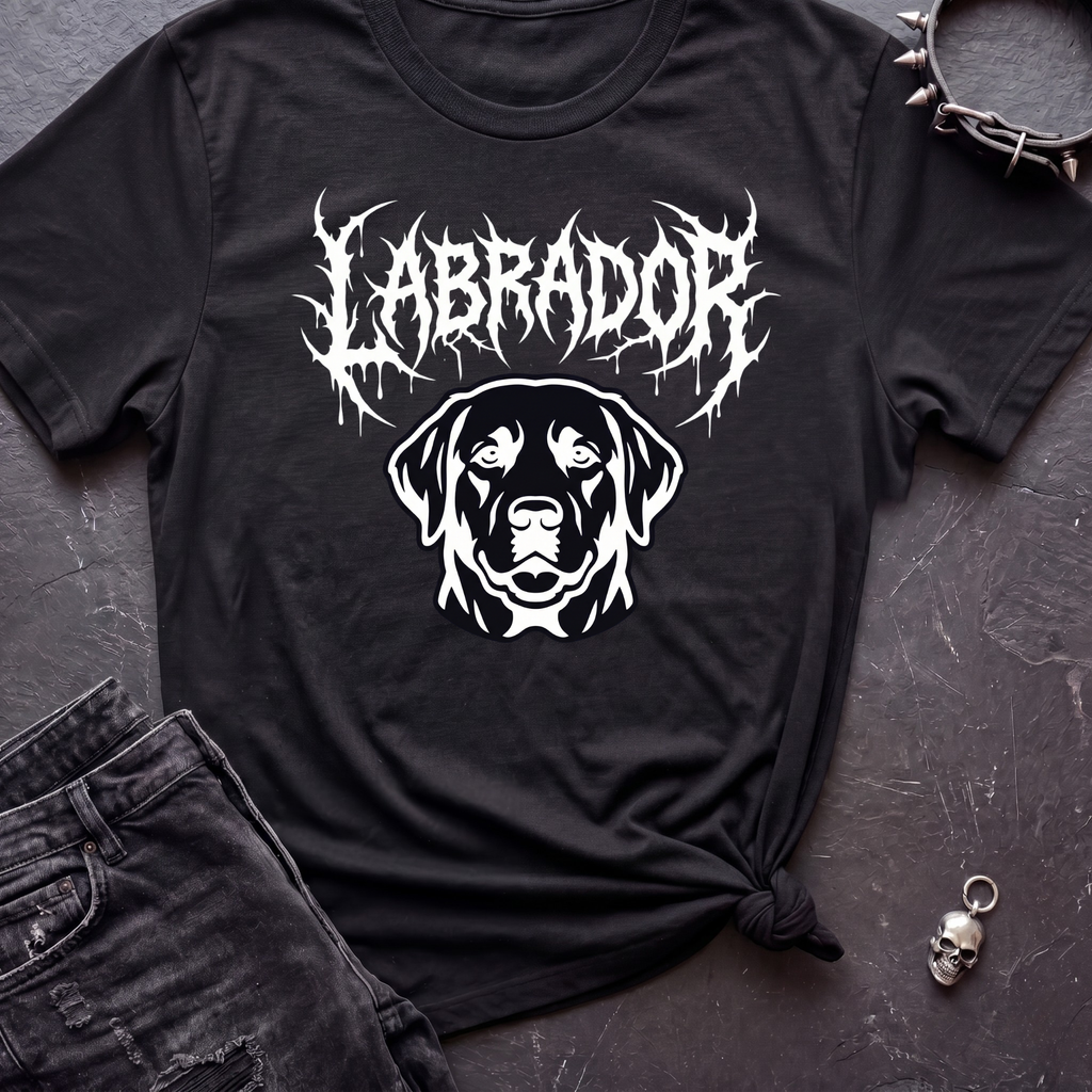 Death Metal Labrador Tshirt