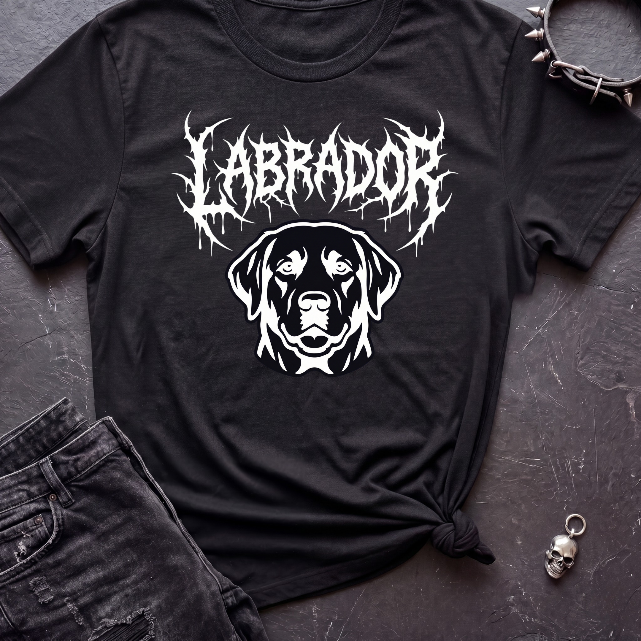 Death Metal Labrador Tshirt