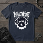 Death Metal Maltipoo Dark Tshirt