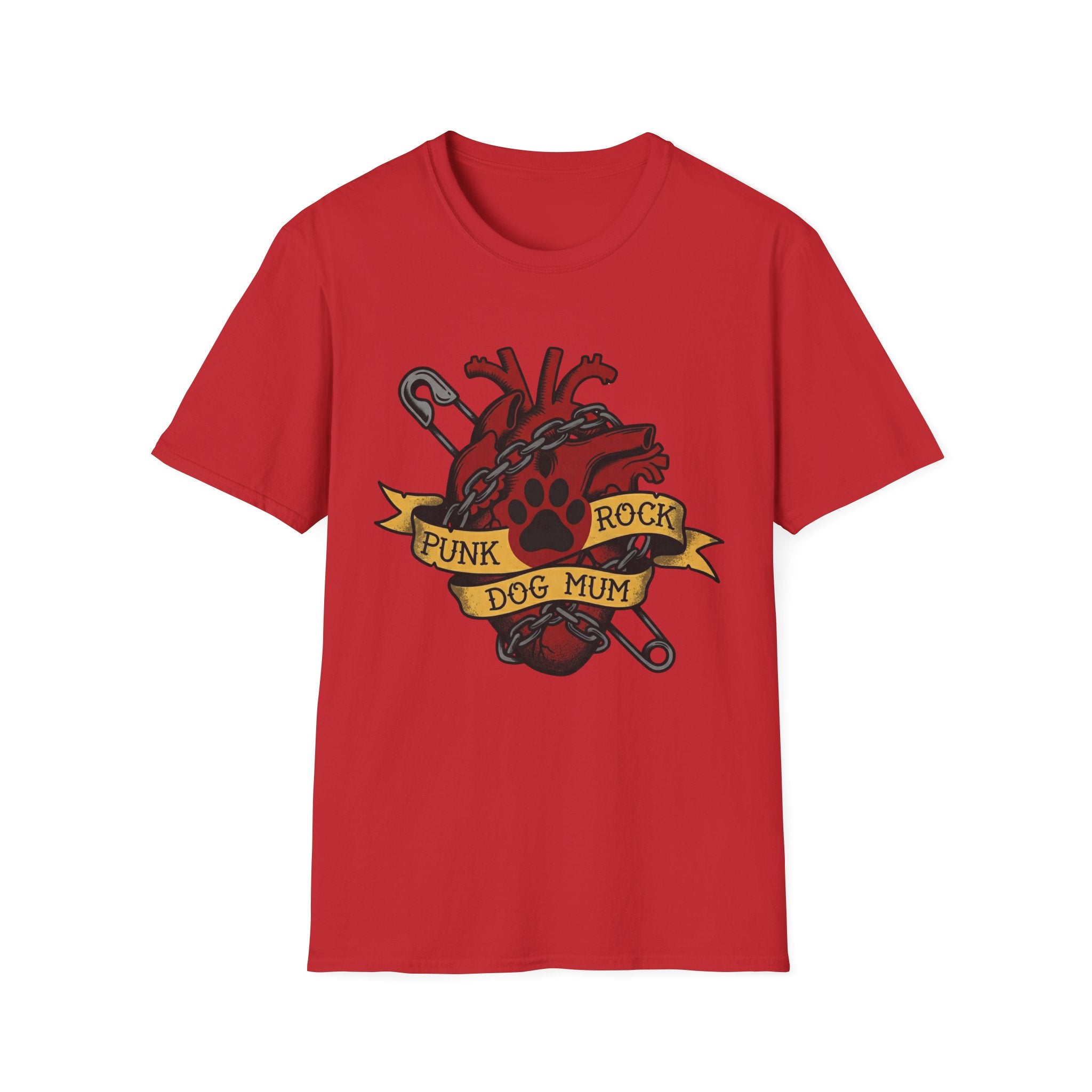 Punk Rock Dog Mum Tshirt