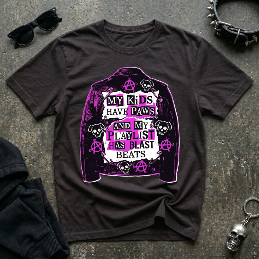 Paws and Blastbeats Tshirt