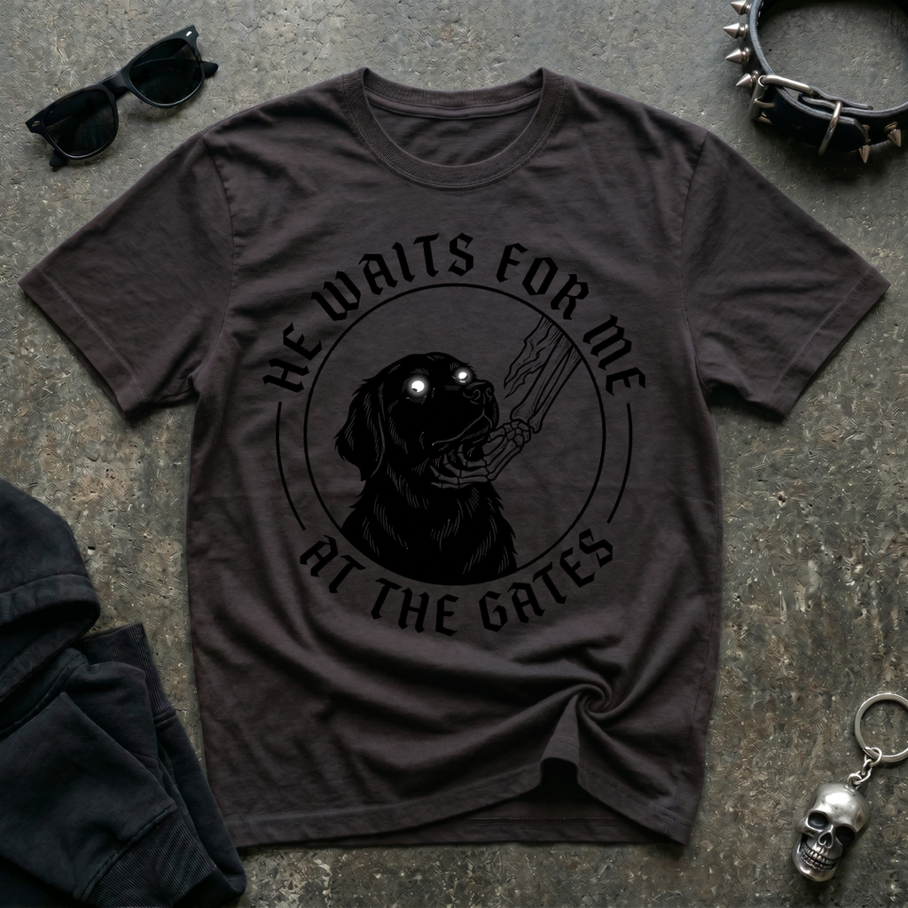 He Waits For Me At The Gates Tshirt