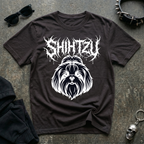 Death Metal Shihtzu Dark Tshirt