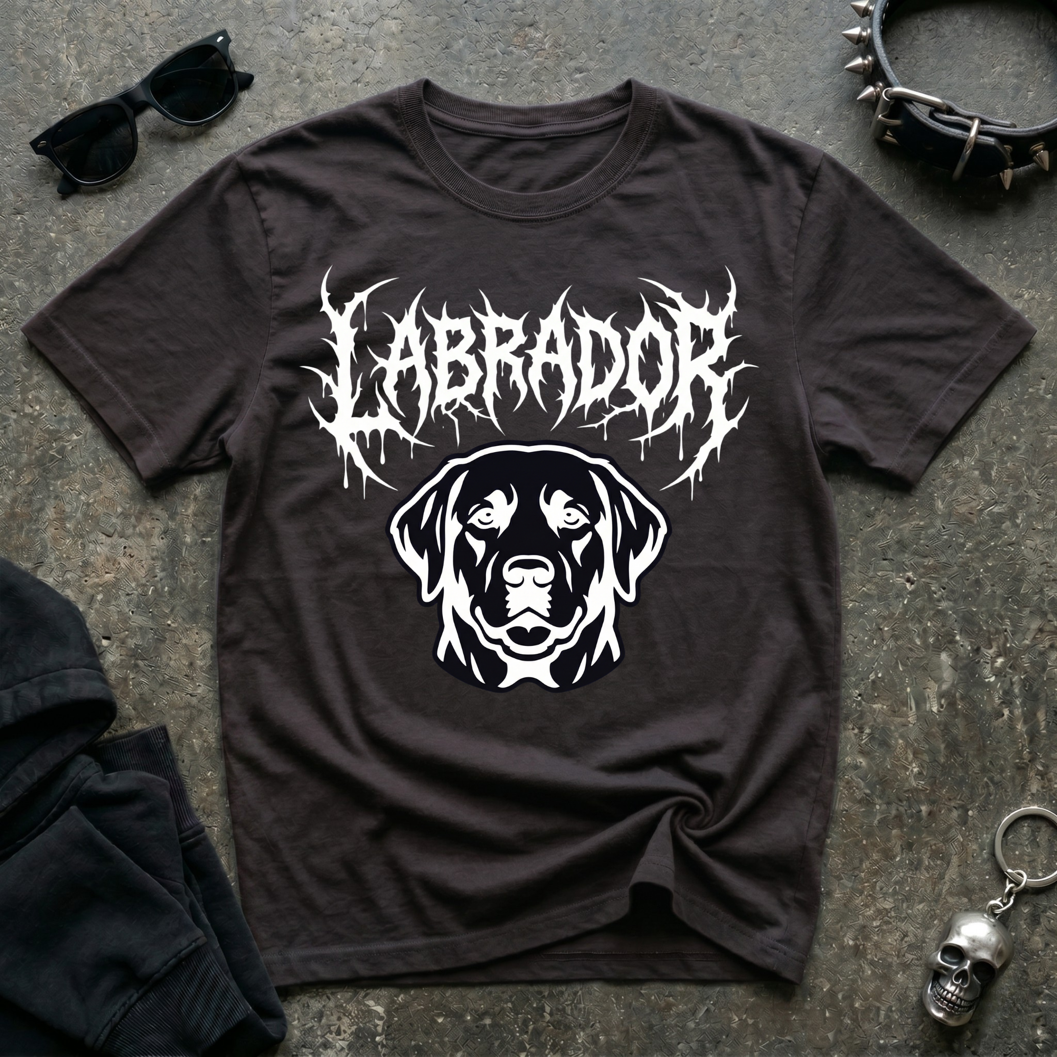 Death Metal Labrador Tshirt