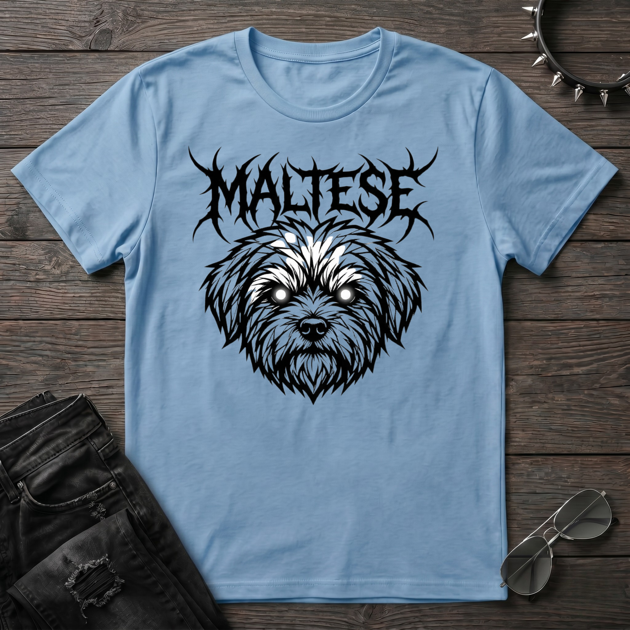 Death Metal Maltese Tshirt