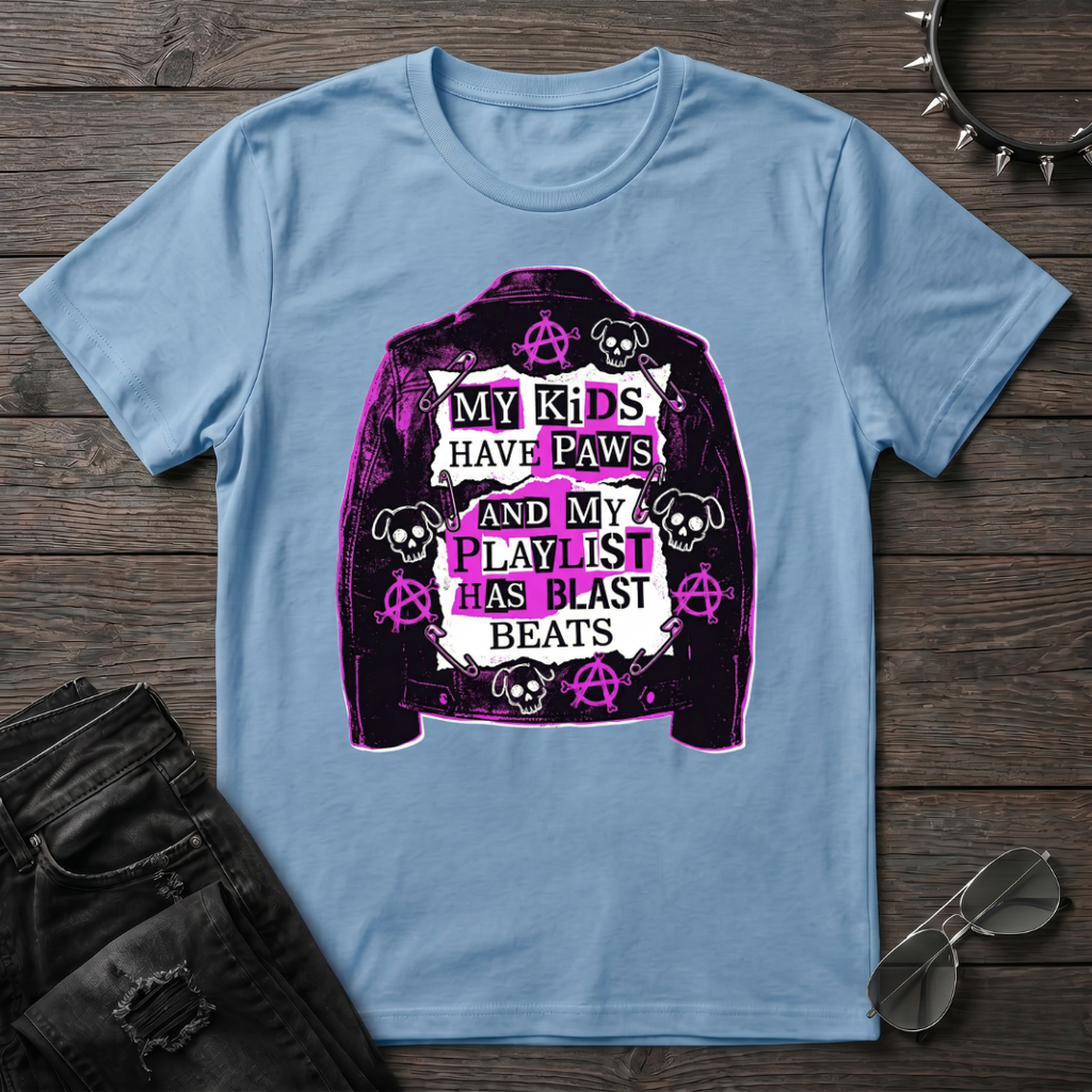 Paws and Blastbeats Tshirt