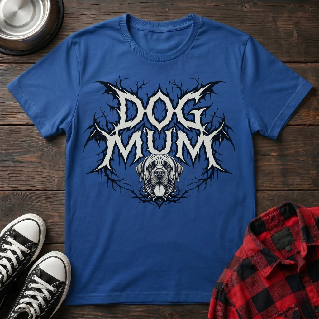 Dog Mum Death Metal English Mastiff Tshirt