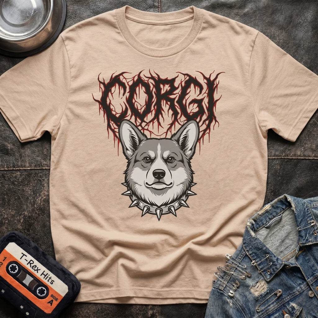 Corgi Death Metal 2 Tshirt