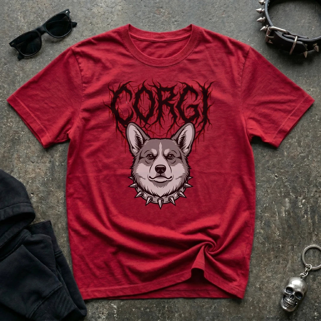 Corgi Death Metal 2 Tshirt