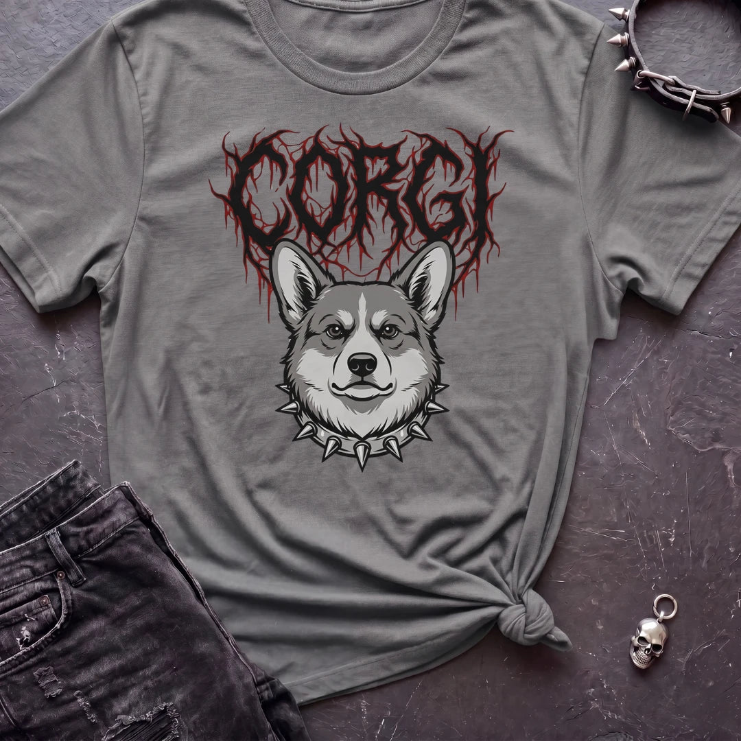 Corgi Death Metal 2 Tshirt