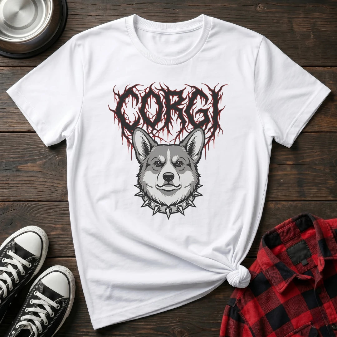 Corgi Death Metal 2 Tshirt