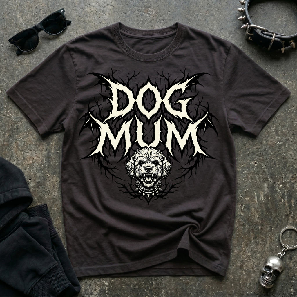 Dog Mum Death Metal Maltipoo Tshirt