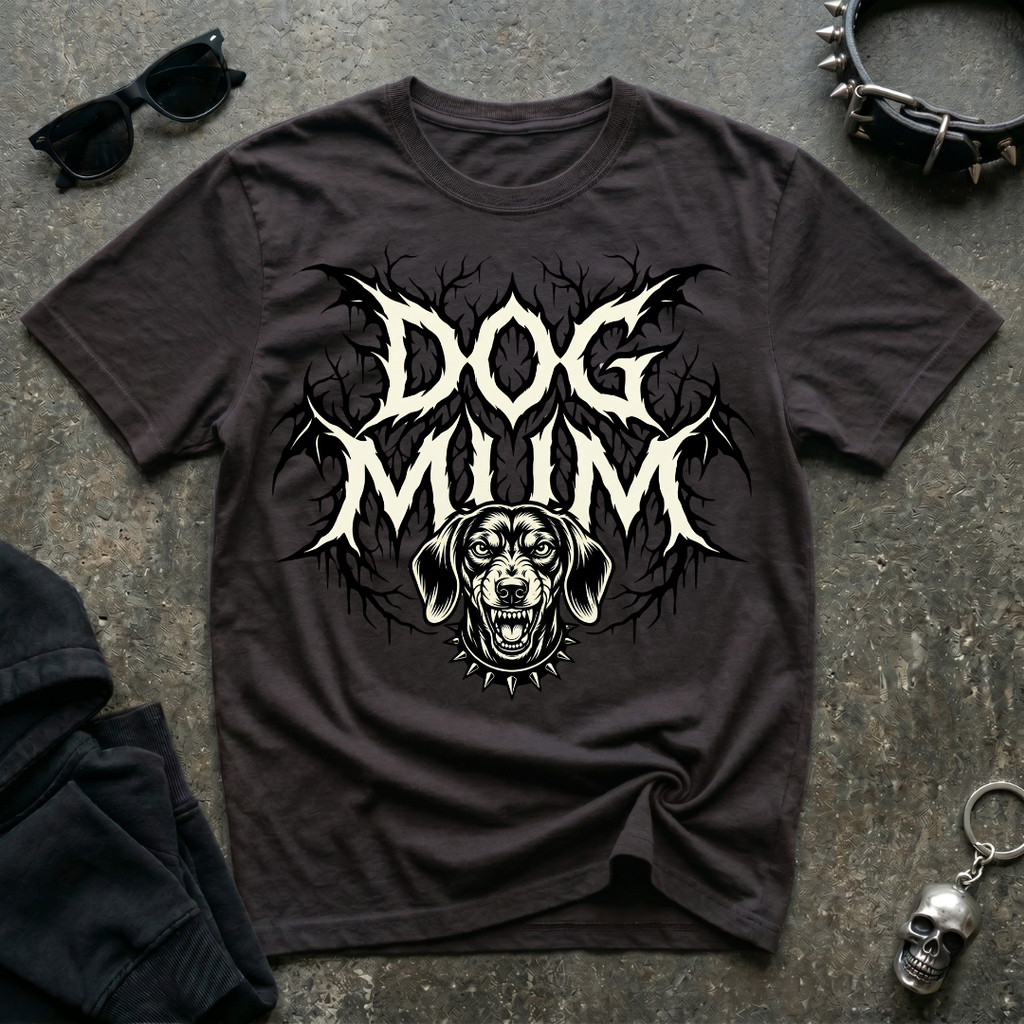 Dog Mum Death Metal Dachshund Tshirt