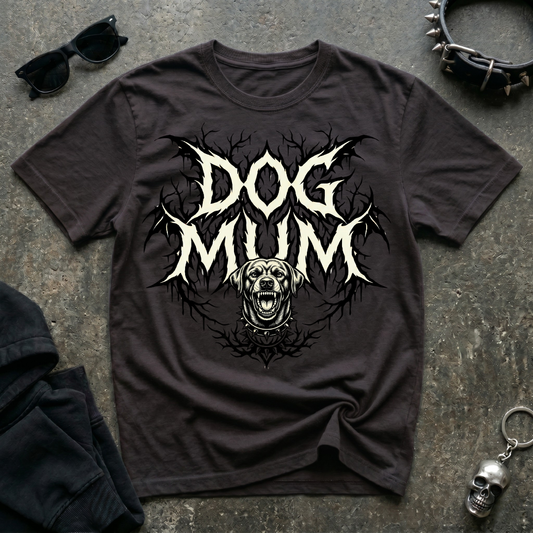 Dog Mum Death Metal Labrador Tshirt
