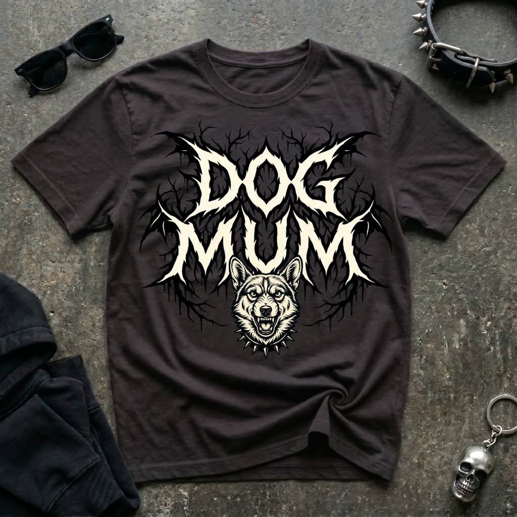 Dog Mum Death Metal Corgi Tshirt