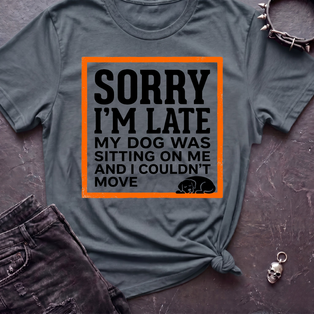 Dog Was Sleeping On Me Tshirt