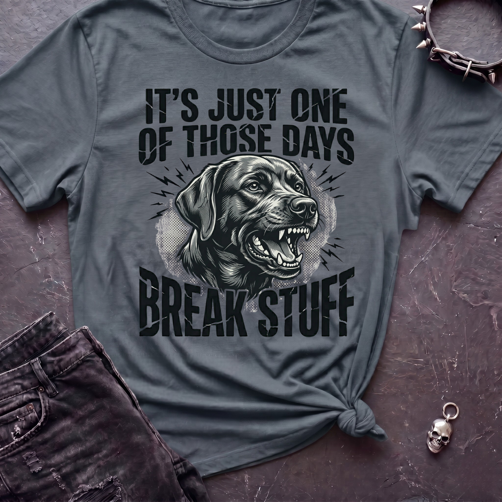 Break Stuff Labrador Tshirt