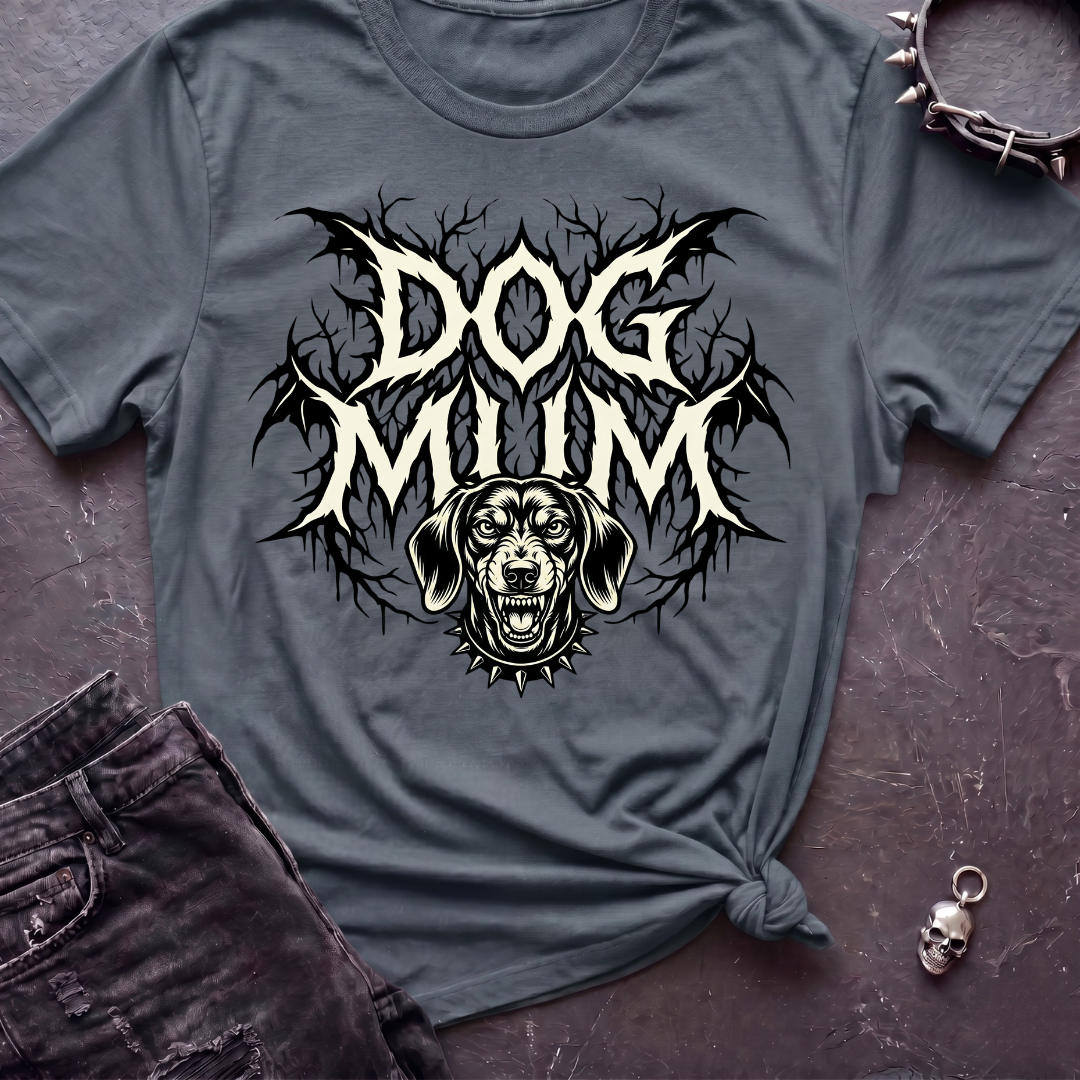 Dog Mum Death Metal Dachshund Tshirt