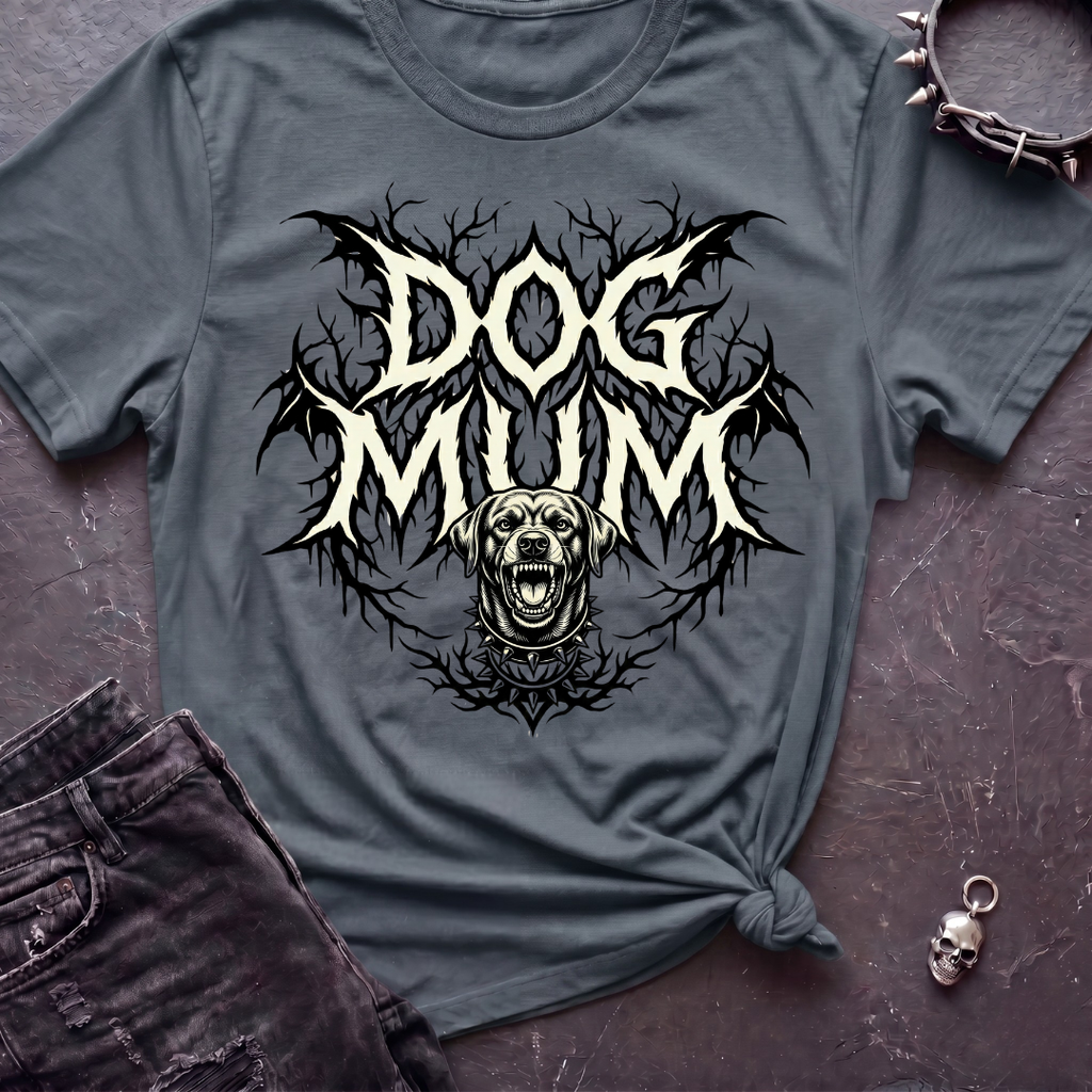 Dog Mum Death Metal Labrador Tshirt