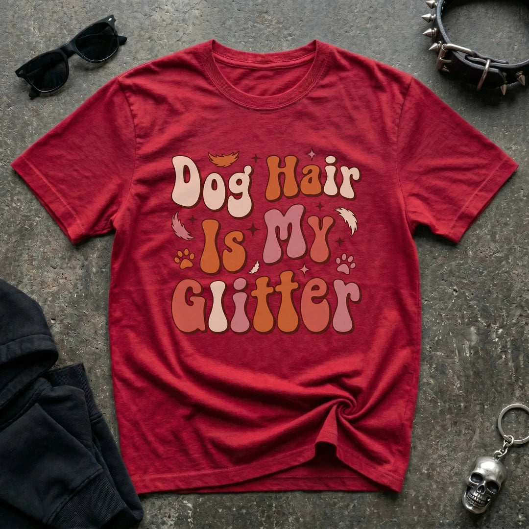 Dog Hair Is My Glitter Tshirt