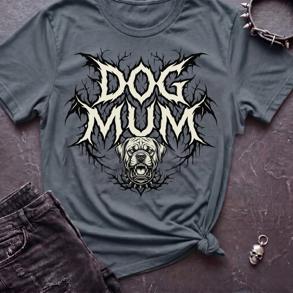 Dog Mum Death Metal Bull Mastiff Tshirt