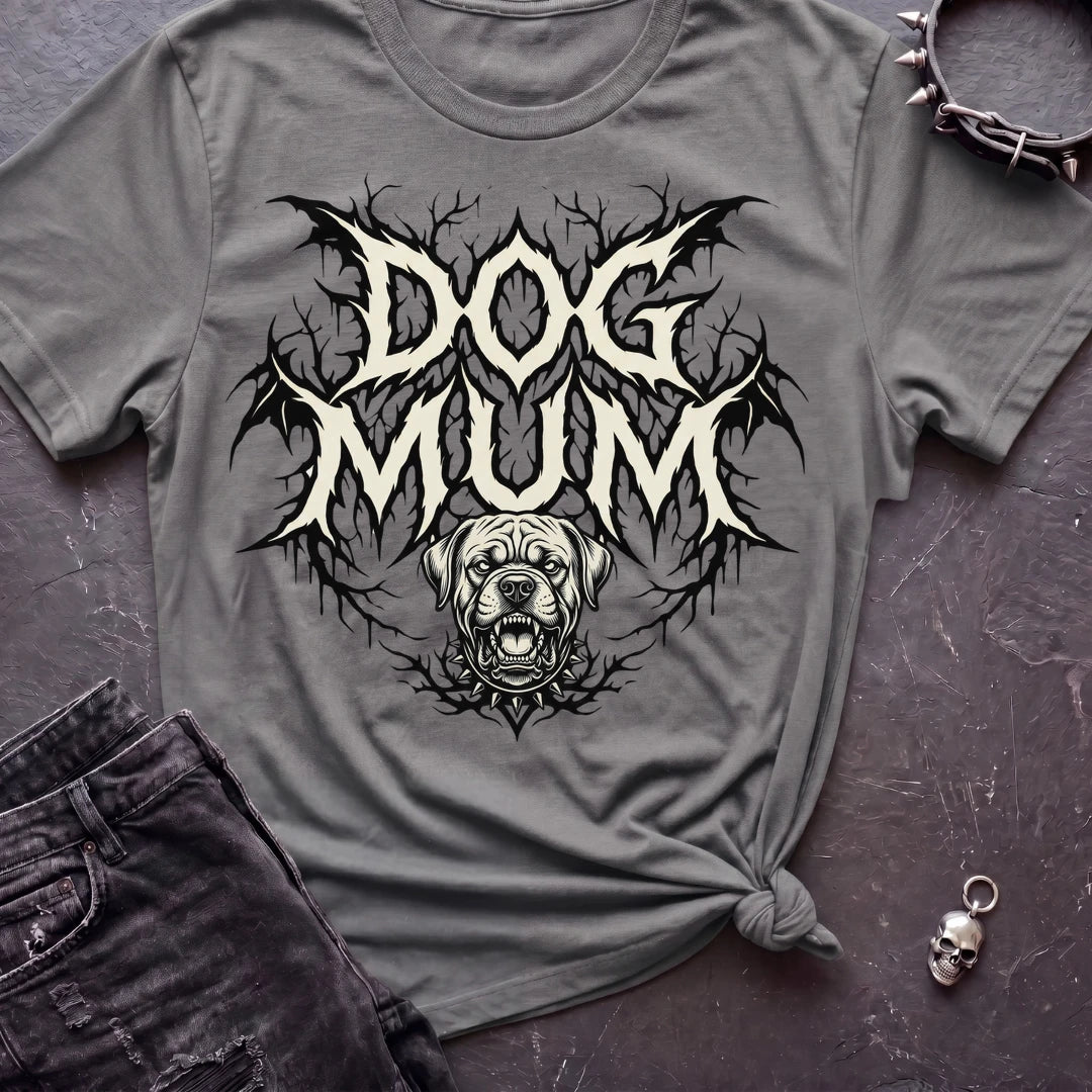 Dog Mum Death Metal Bull Mastiff Tshirt