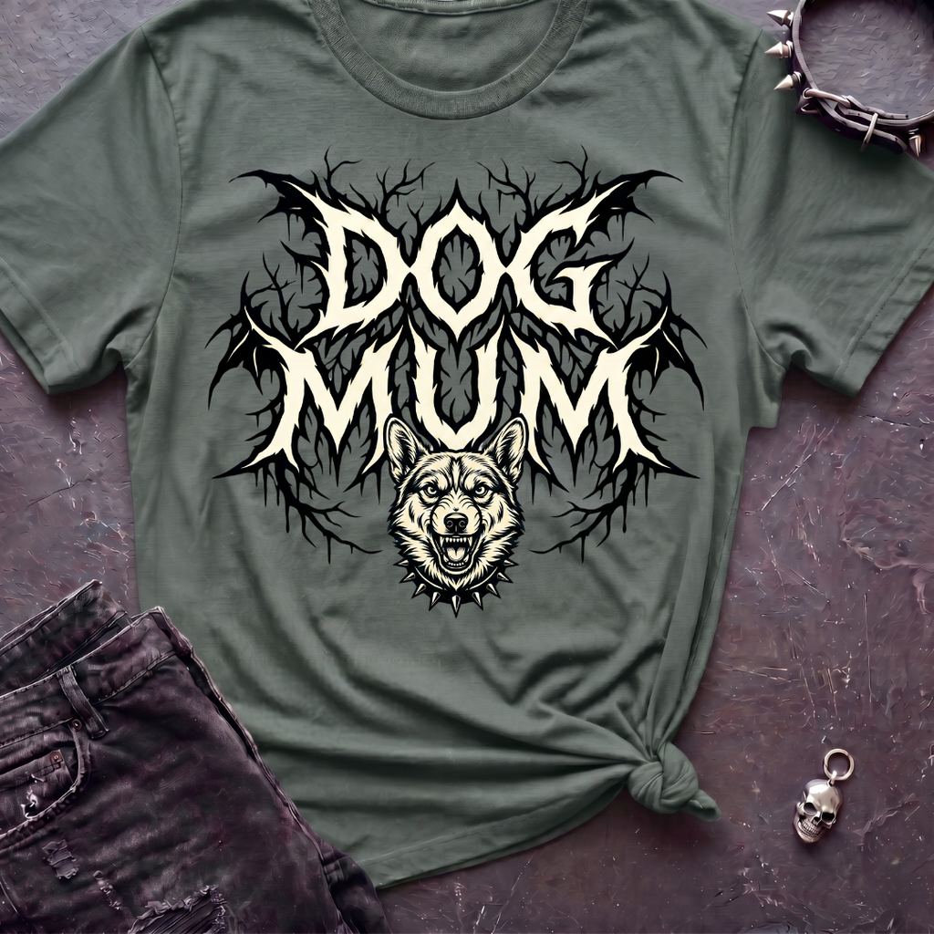 Dog Mum Death Metal Corgi Tshirt