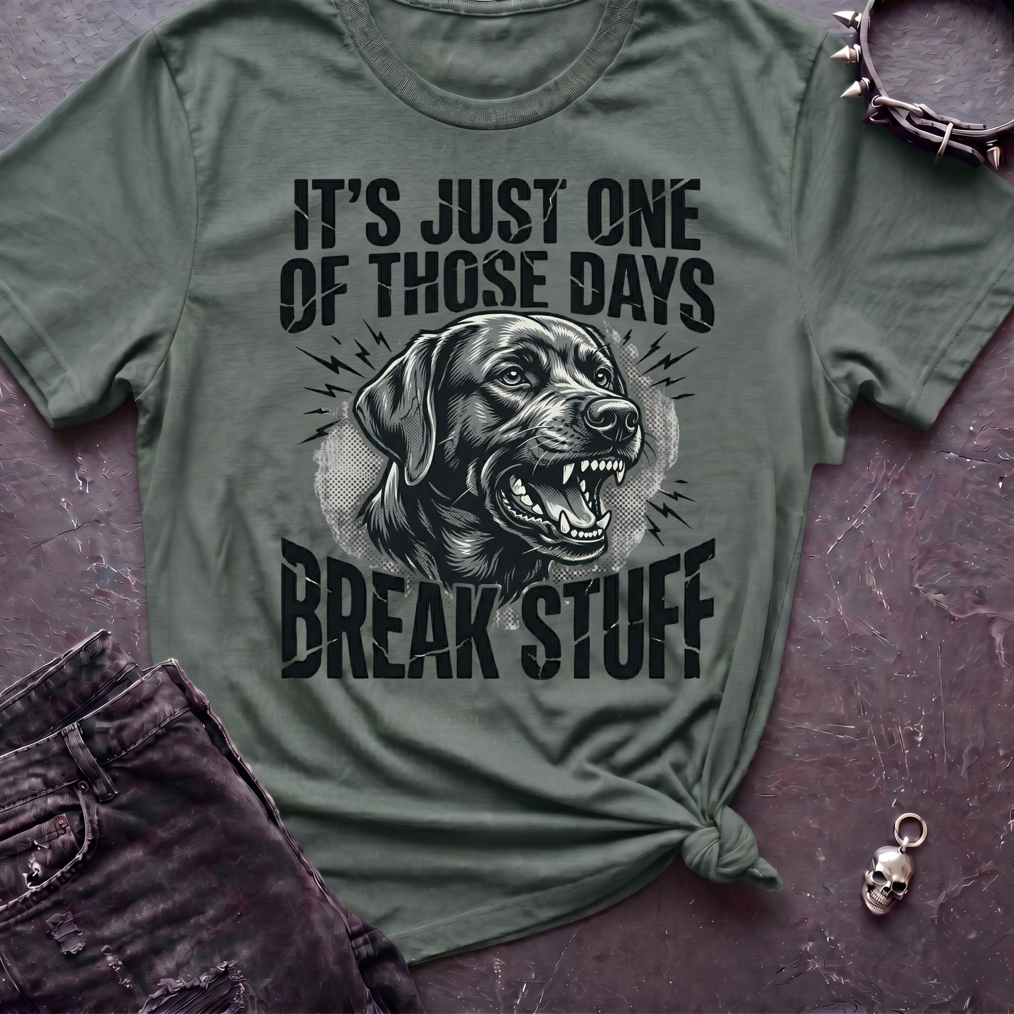 Break Stuff Labrador Tshirt