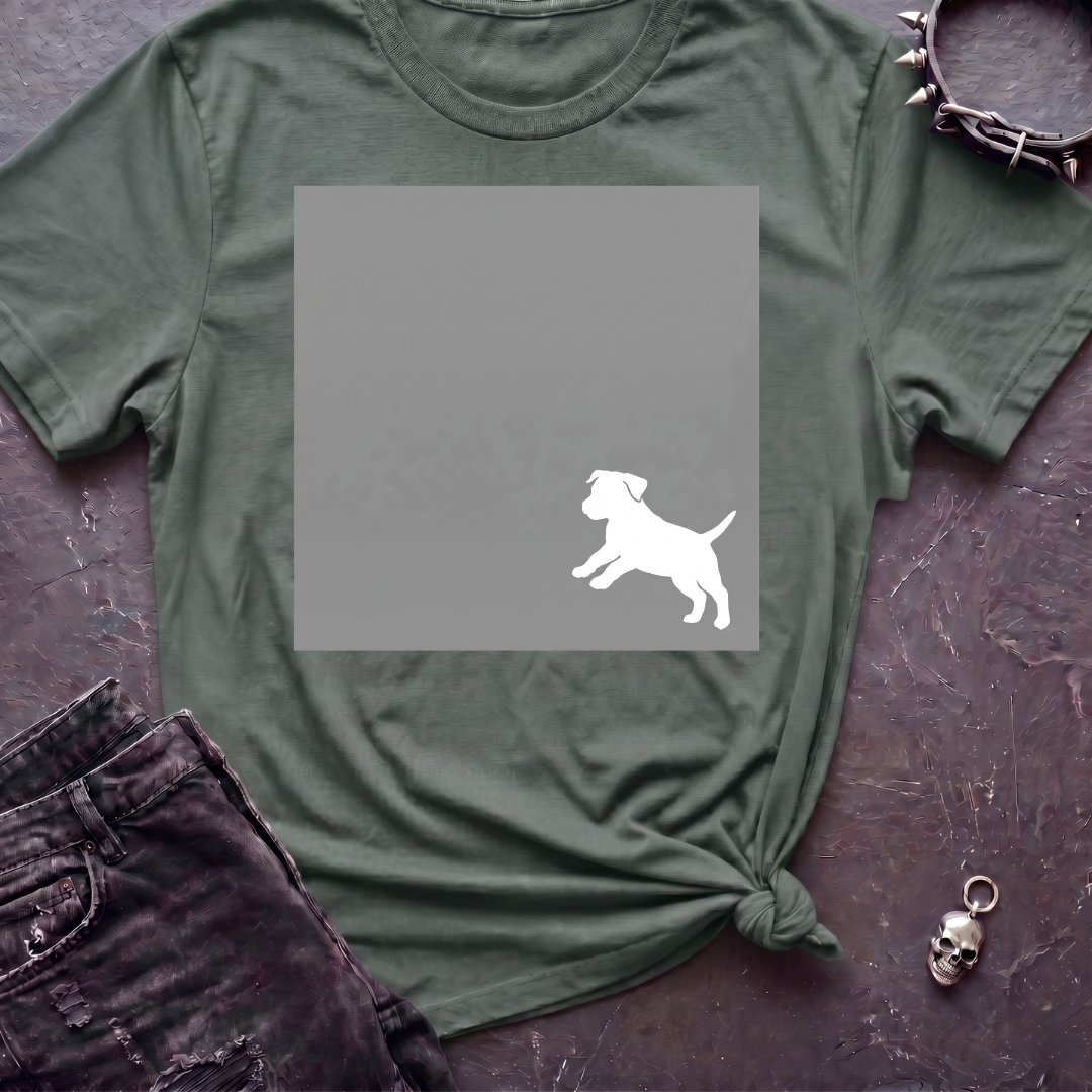 White Puppy Tshirt