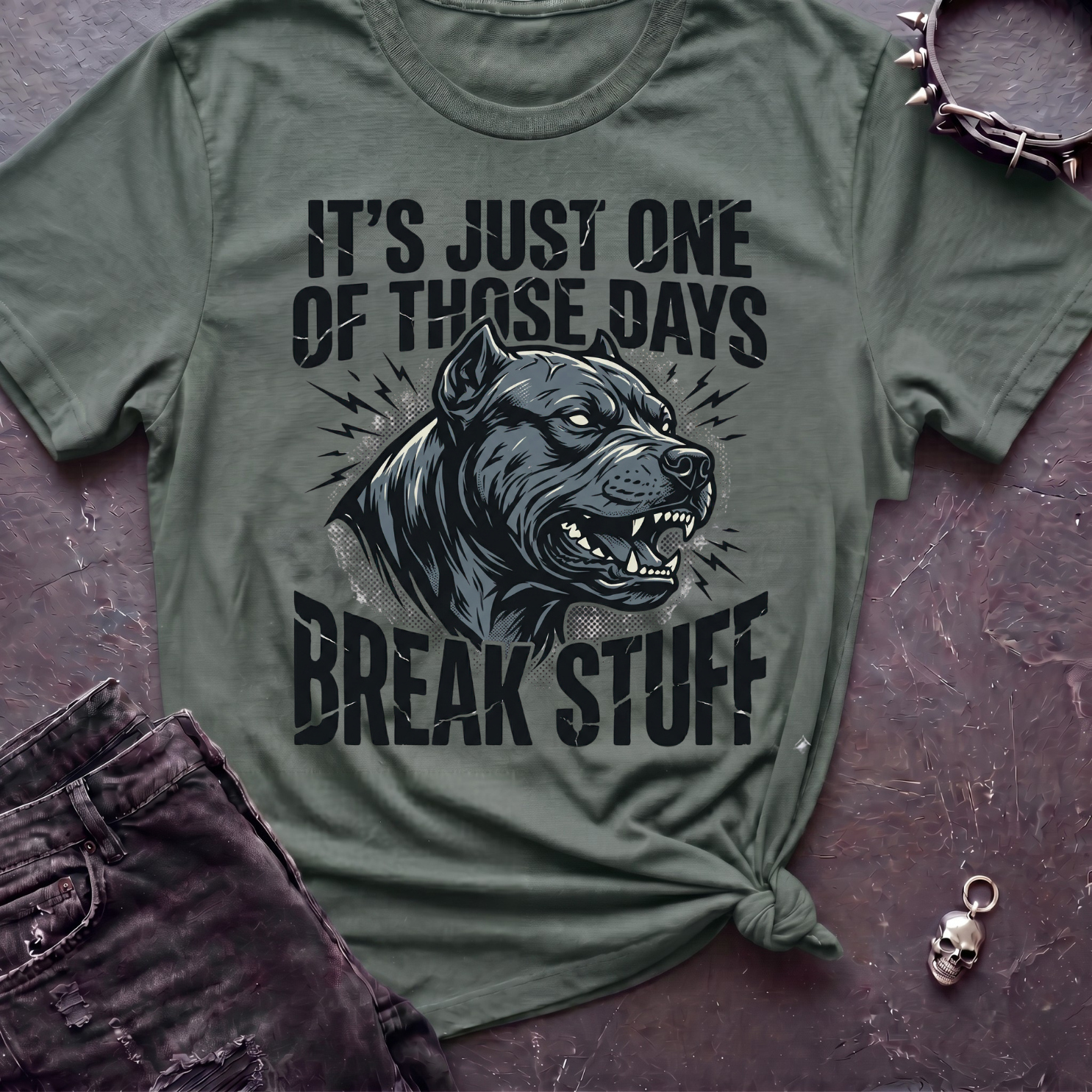 Break Stuff Staffy Tshirt