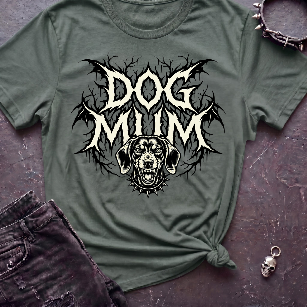 Dog Mum Death Metal Dachshund Tshirt