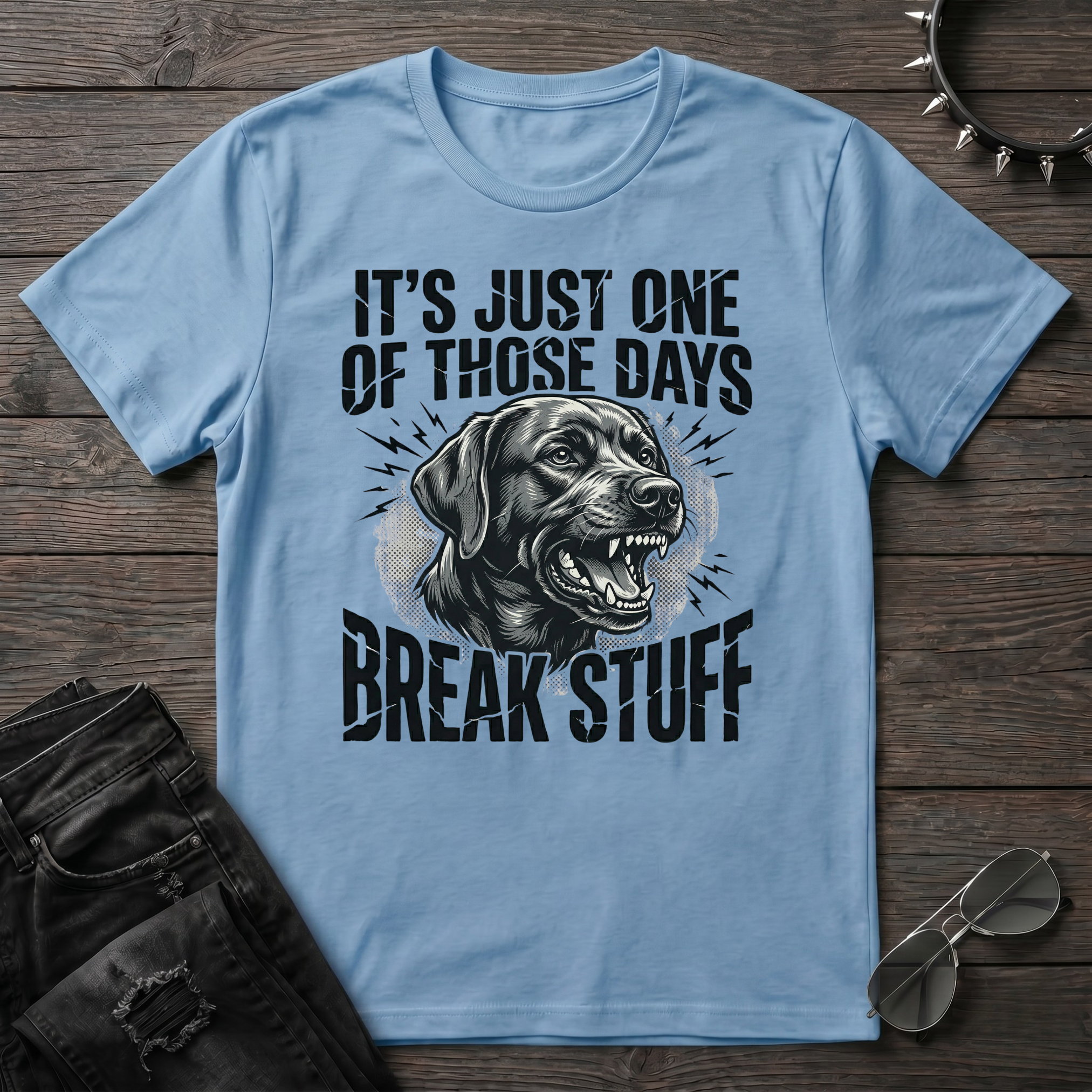 Break Stuff Labrador Tshirt