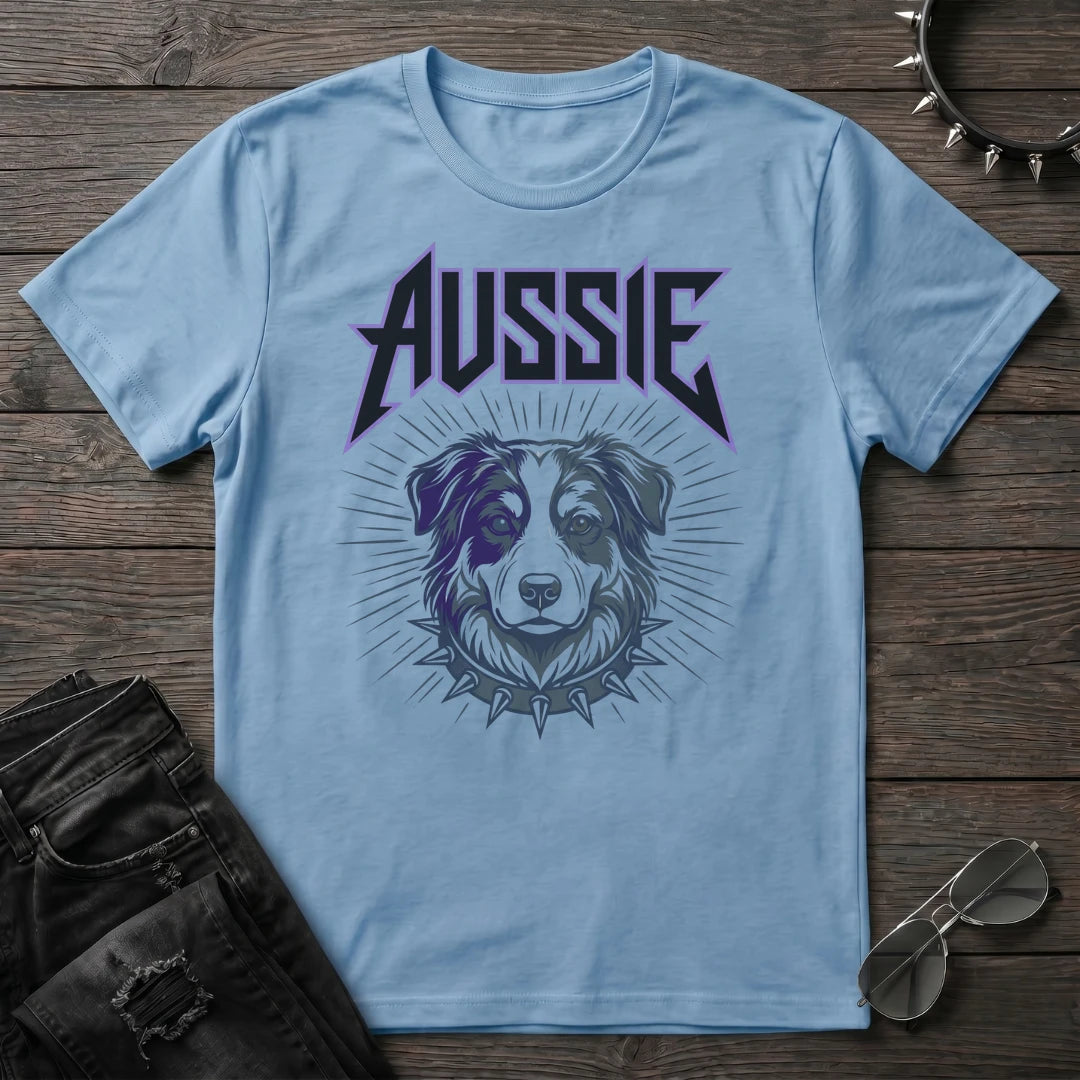 Metal Aussie Shepherd Tshirt
