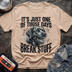 Break Stuff Labrador Tshirt