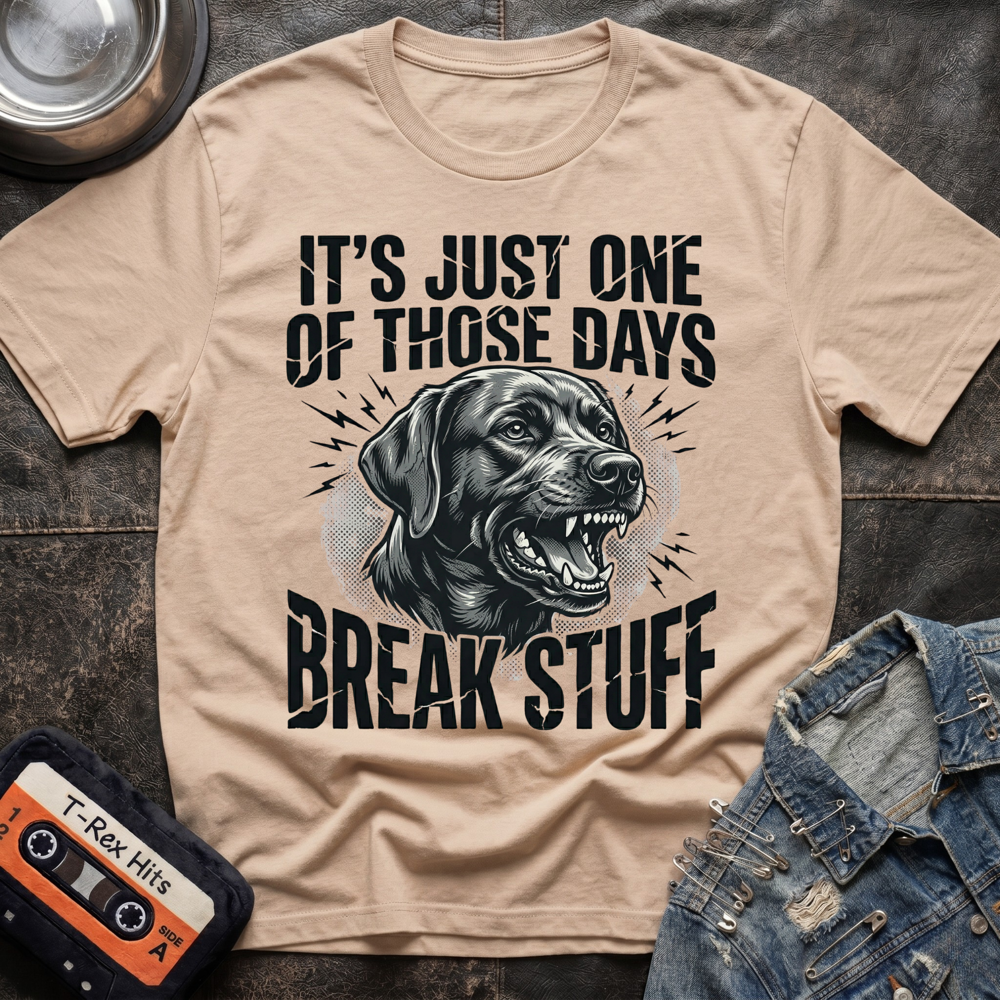 Break Stuff Labrador Tshirt