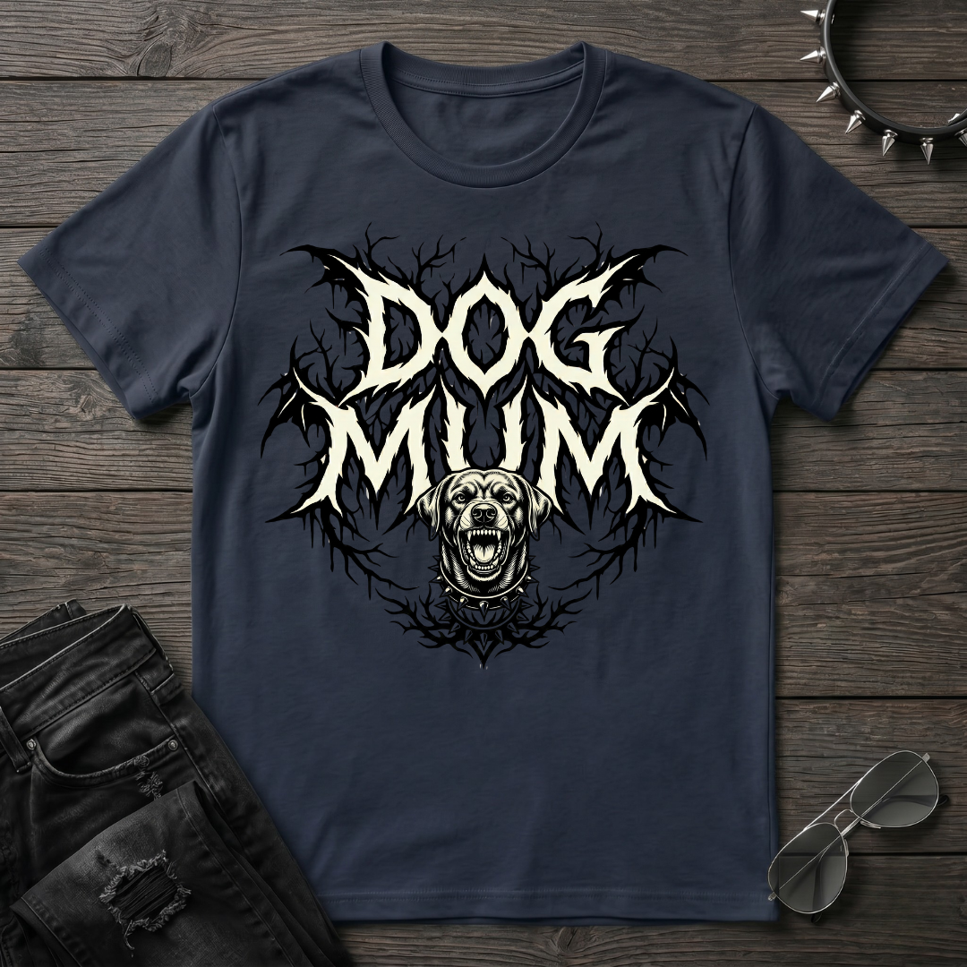 Dog Mum Death Metal Labrador Tshirt
