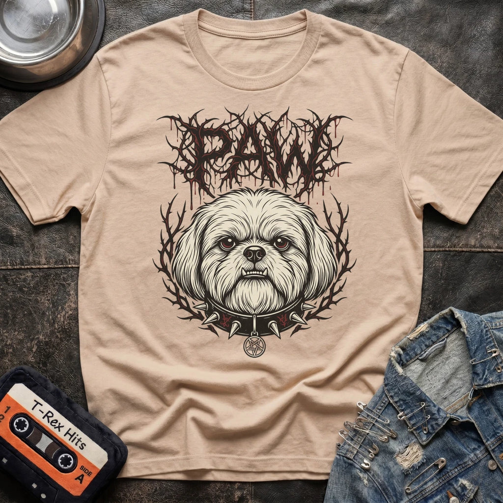 Paw Death Metal Tshirt