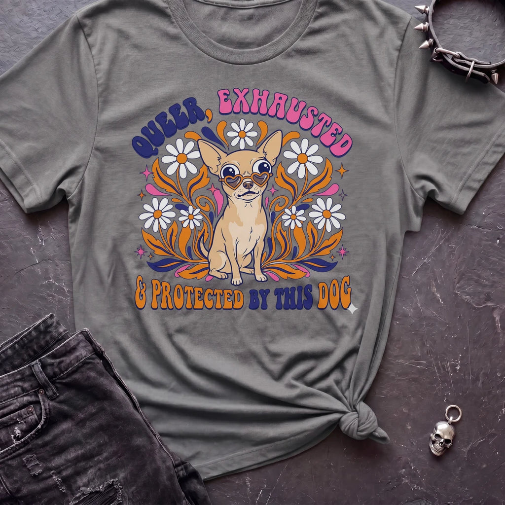 Queer Exhausted Tshirt