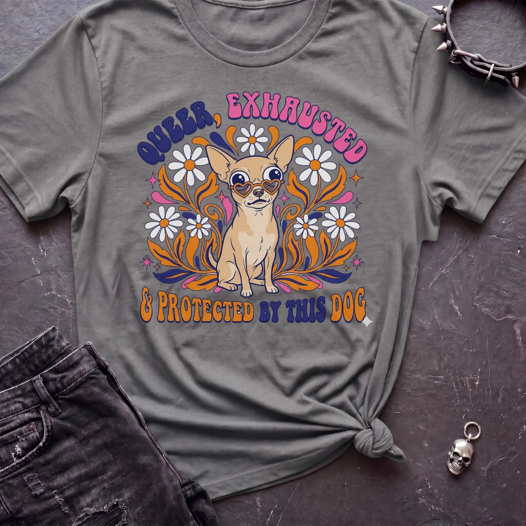 Queer Exhausted Tshirt