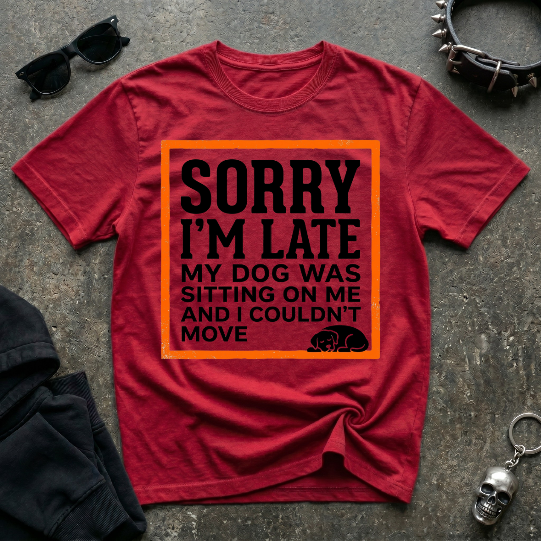 Dog Was Sleeping On Me Tshirt