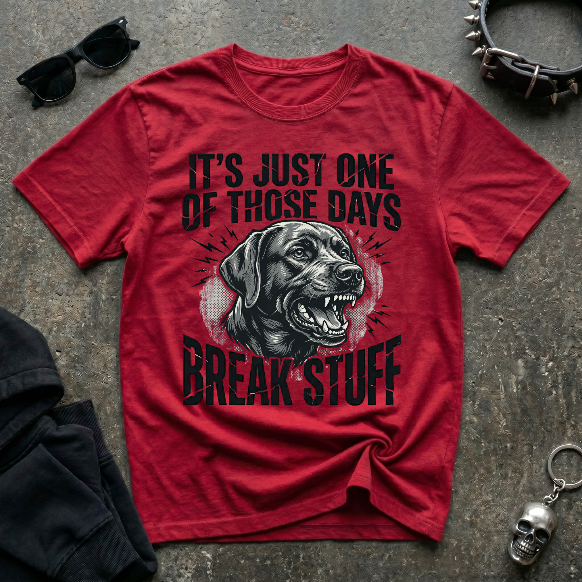 Break Stuff Labrador Tshirt