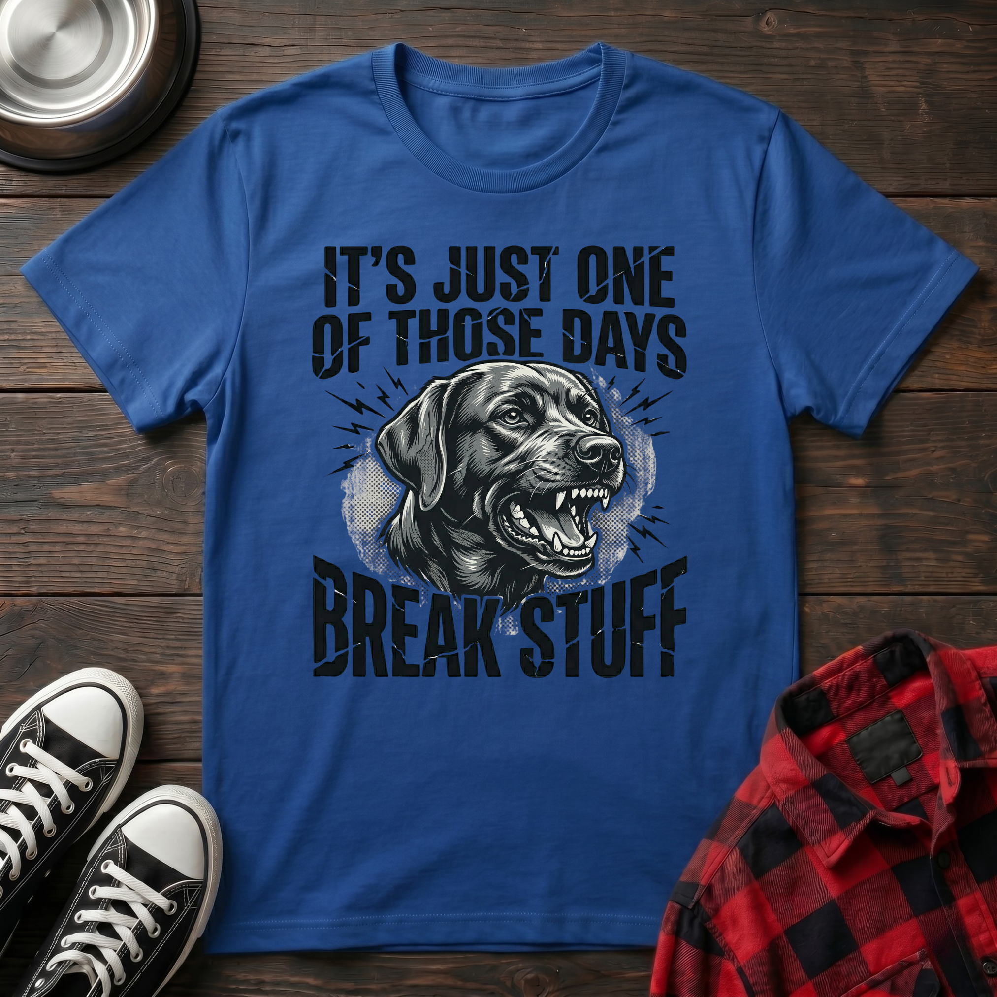 Break Stuff Labrador Tshirt