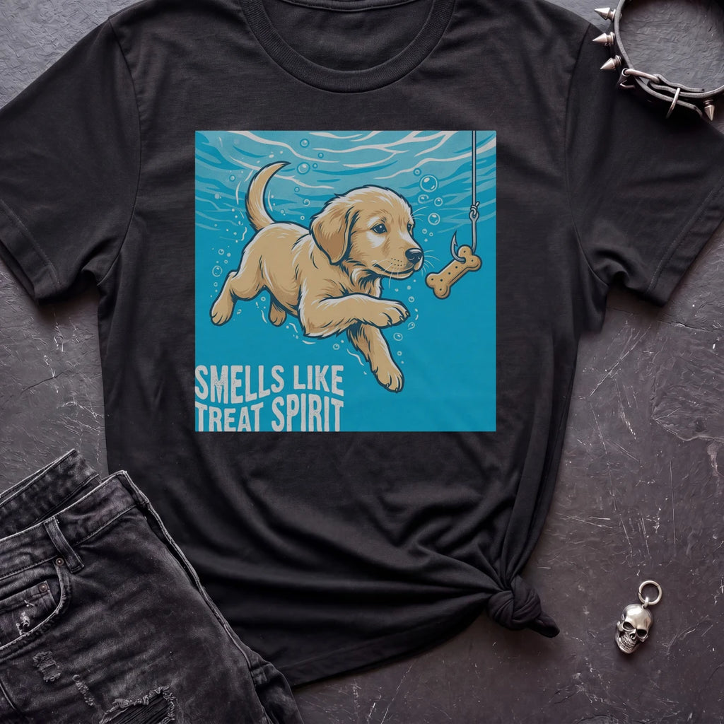 Smells Like Treat Spirit Golden Tshirt