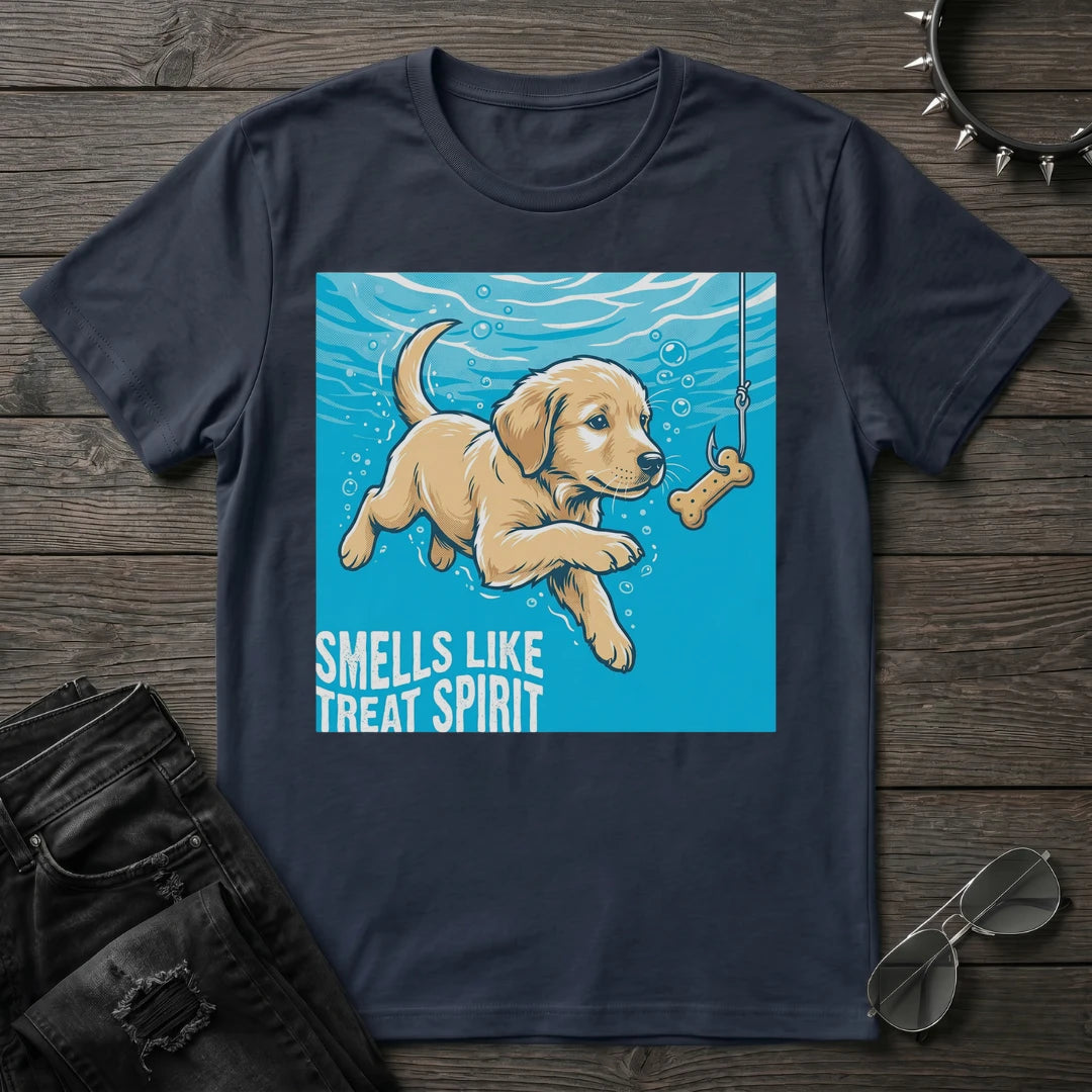 Smells Like Treat Spirit Golden Tshirt