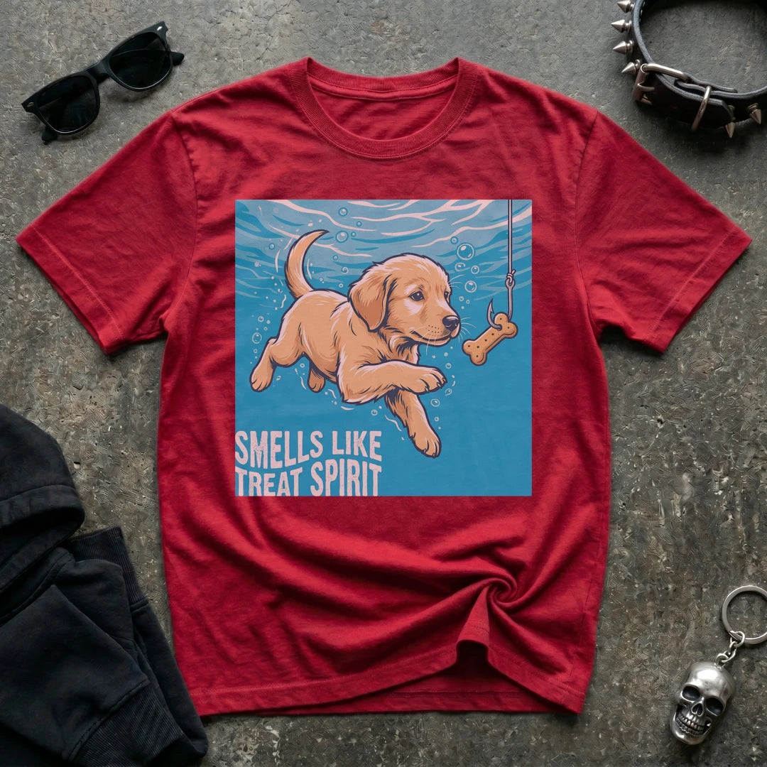Smells Like Treat Spirit Golden Tshirt